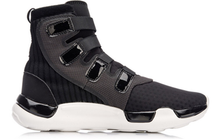 Мужские баскетбольные кроссовки Sammy Vintage High Top черного цвета Lining — фото 2