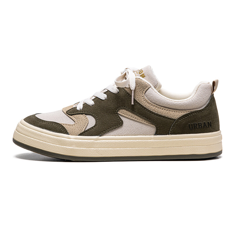

Кроссовки URBAN AUTHENTIC Skateboarding Shoes Men Low-top, коричневый