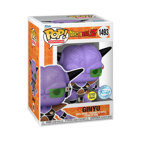 

Funko POP! Аниме, коллекционная фигурка, Dragon Ball, Ginyu, Glow