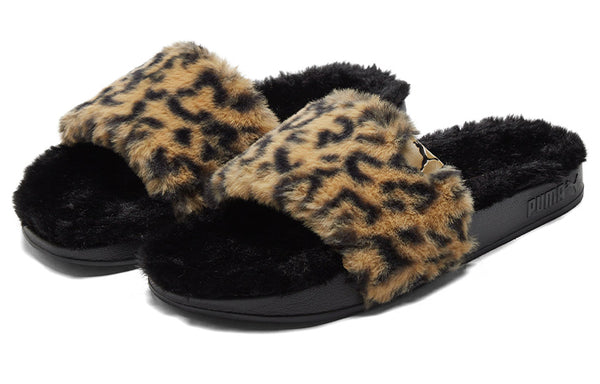 Тапочки shoes sports slippers 'black yellow' Puma, черный — фото 4