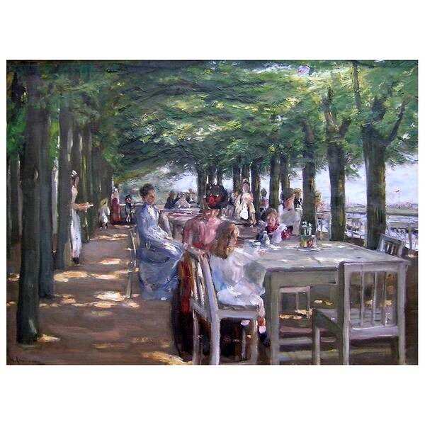 

Фреска LegendArte Terrasse im Restaurant Jacob, многоцветный