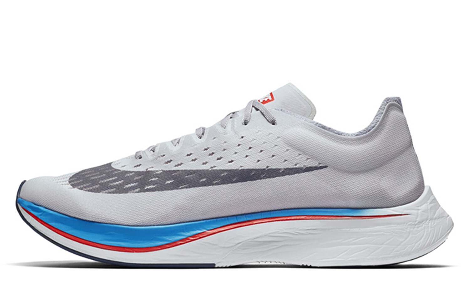 

Кроссовки Nike Zoom VaporFly 4% Unisex, белый/синий/серый