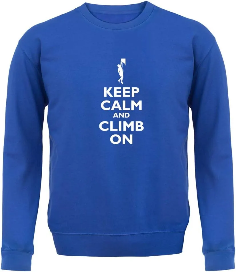 

Толстовка Keep Calm and Climb On унисекс Dressdown