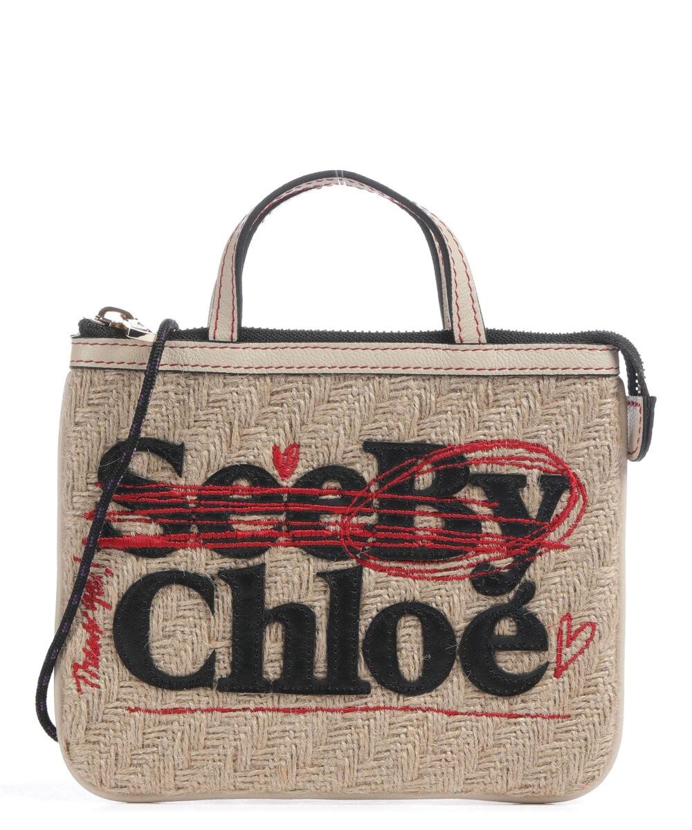 

Текстильная сумка через плечо See By Bye See By Chloé, бежевый