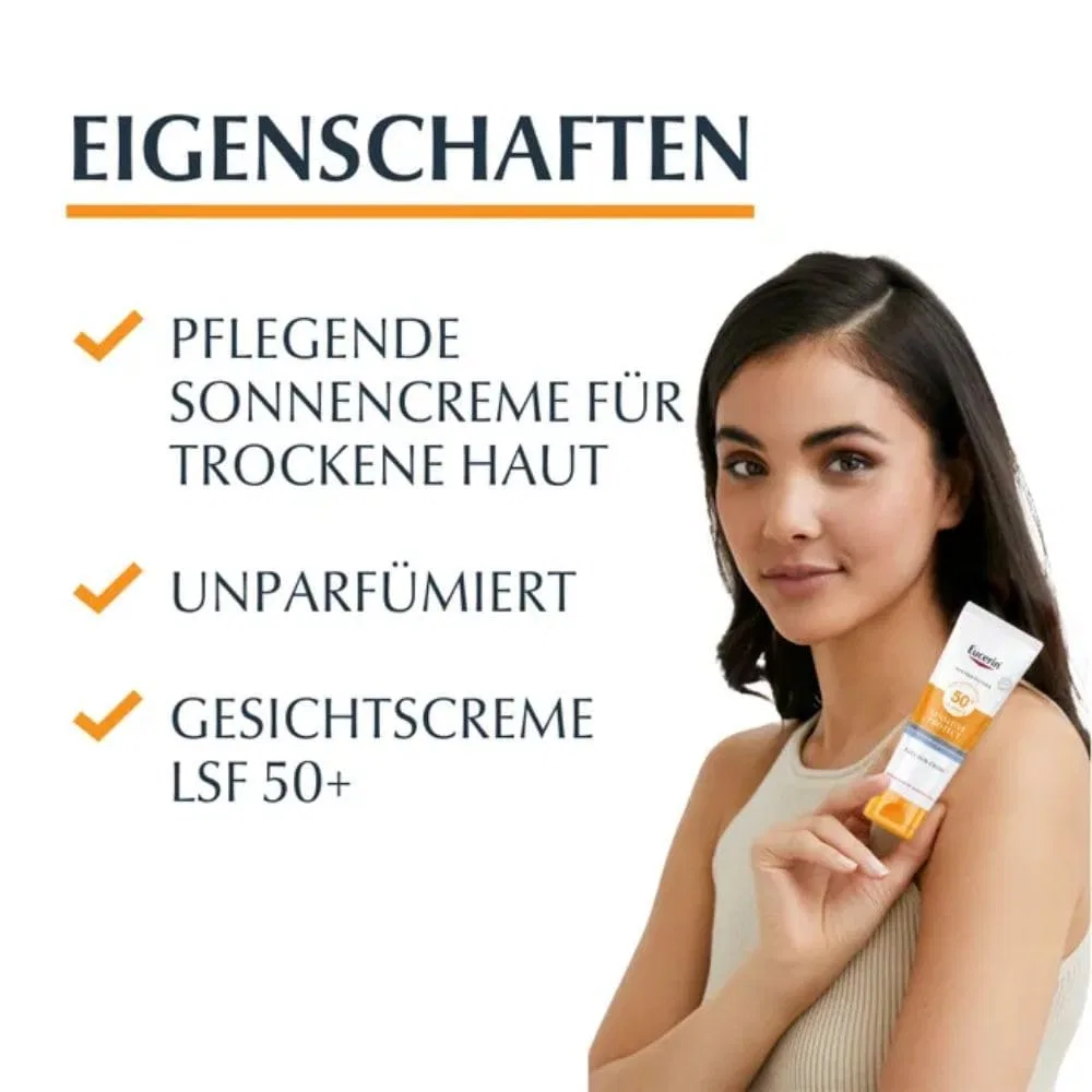 Солнцезащитный крем SPF 50+ от EUCERIN Eucerin — фото 2