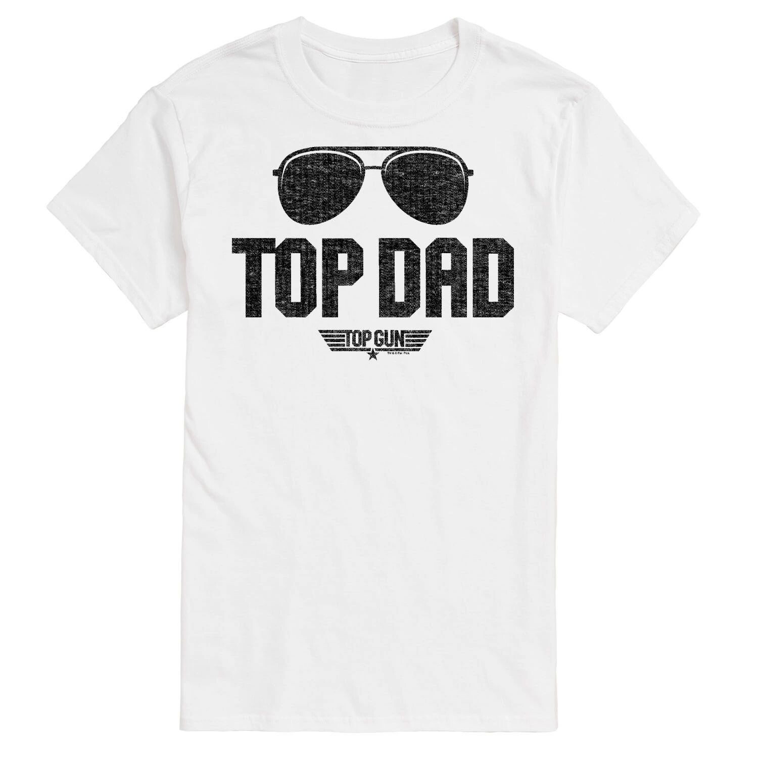 

Мужская футболка Top Gun Top Dad Licensed Character