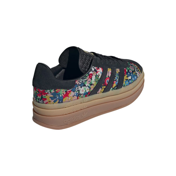 Кроссовки gazelle bold 'liberty london floral embroidery' Adidas, черный — фото 4