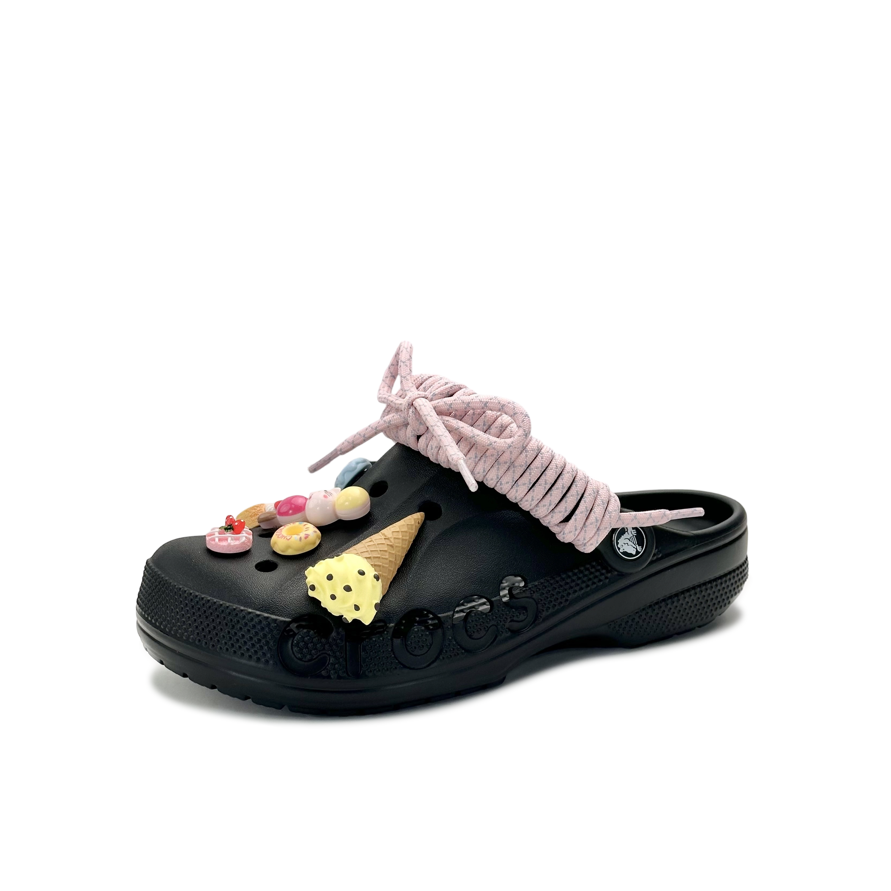 Crocs Сабо Baya Classic Clog унисекс, черные