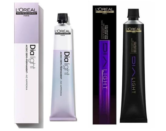 

Полуперманентная краска для волос без аммиака 6.3, 50 мл L'Oreal, Dia Light, L'Oréal Professionnel