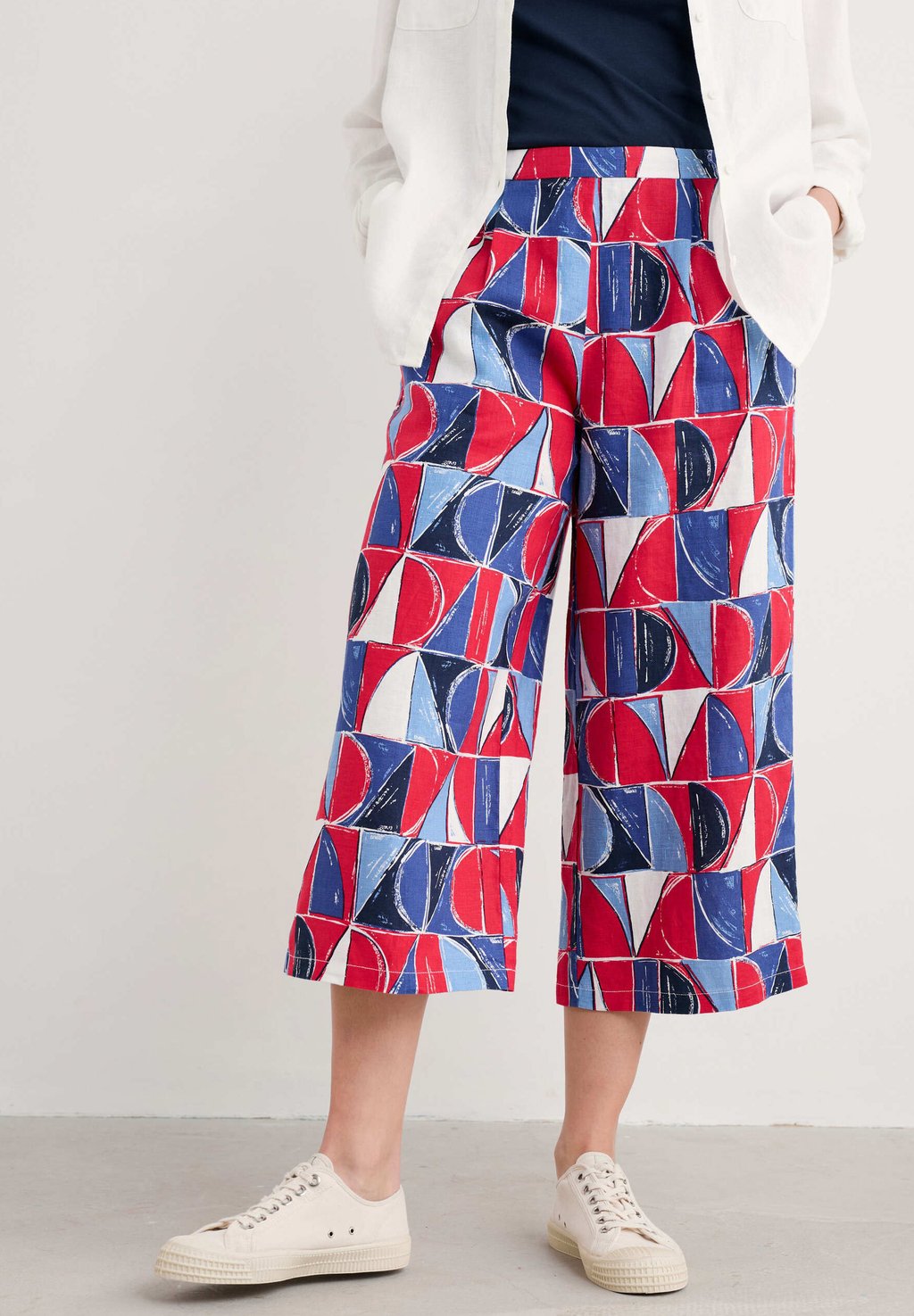 

Брюки PEACEFUL HAVEN CULOTTES Seasalt Cornwall, красный