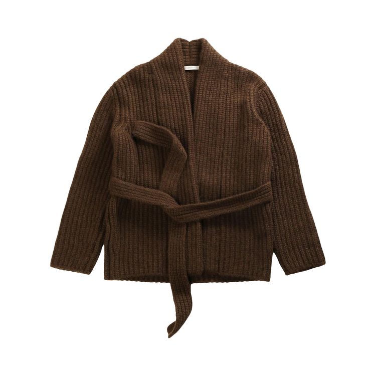 

Кардиган The Row Sotani Cardigan 'Smoke Brown', коричневый