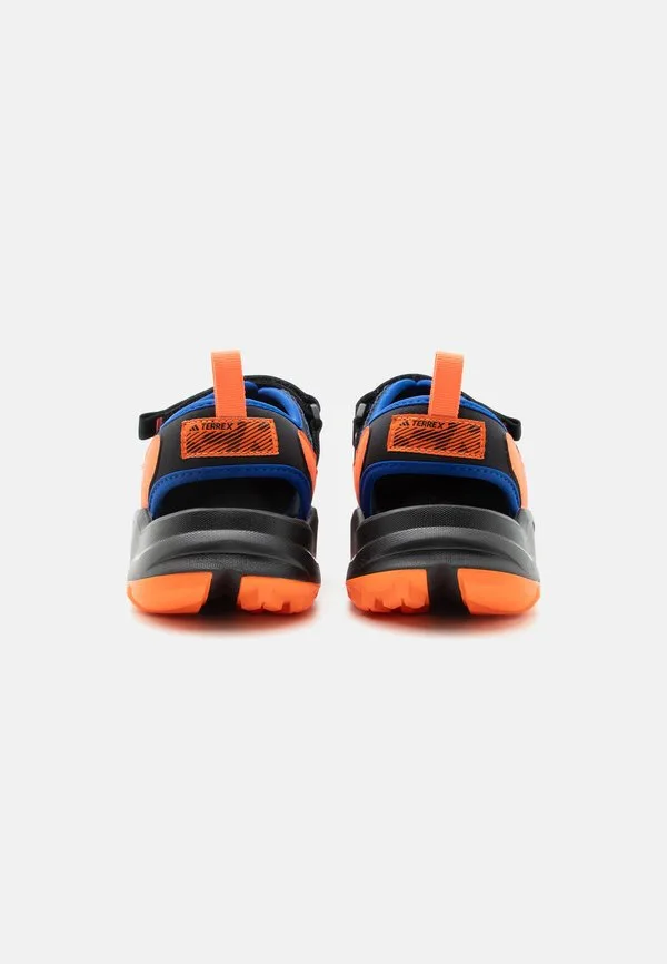 Сандалии для ходьбы hydroterra Adidas Terrex, Core Black/Power Blue/Impact Orange — фото 3