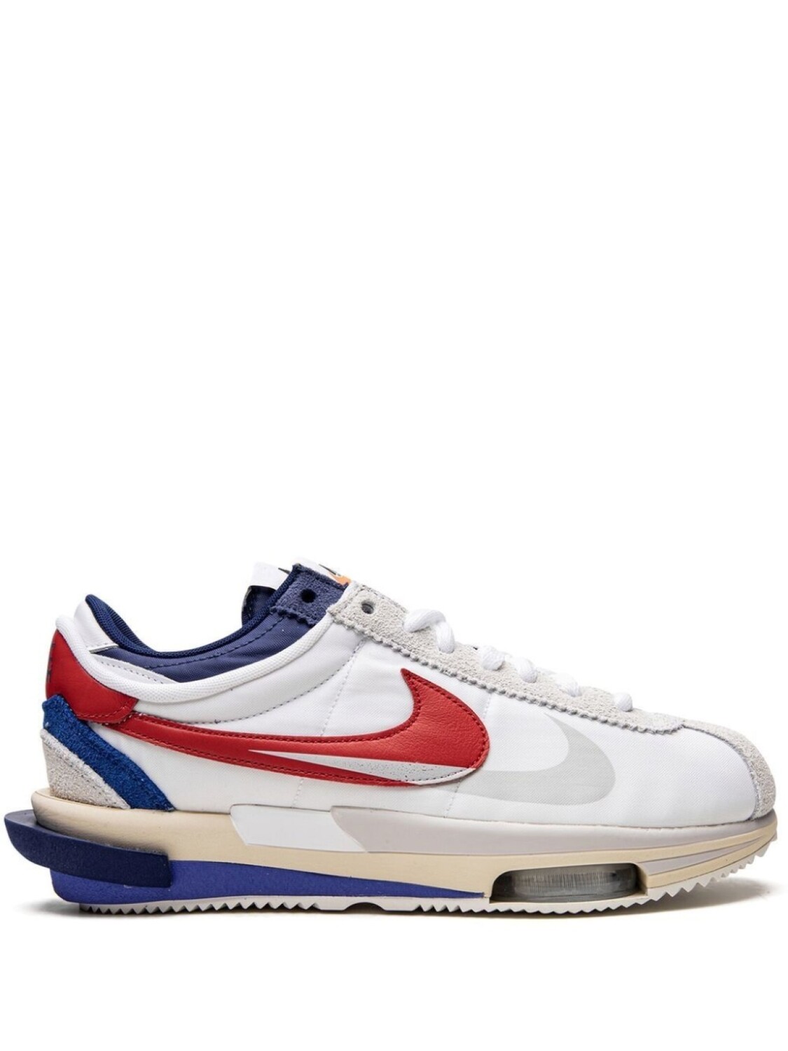 

Кроссовки Nike х Sacai Cortez 4.0, белый/красный/синий