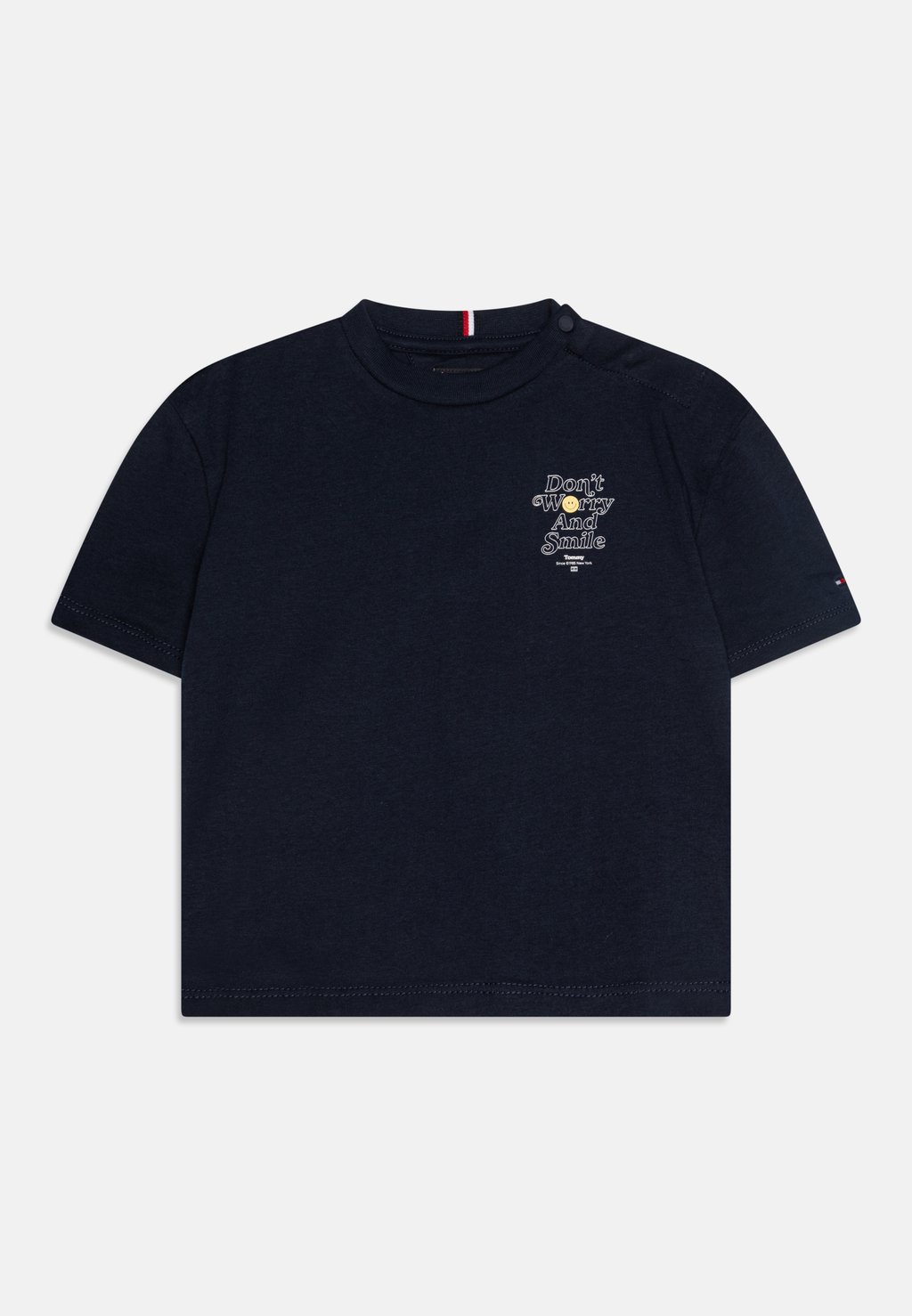 

Футболка с принтом FUN GRAPHIC TEE UNISEX Tommy Hilfiger, темно-синий
