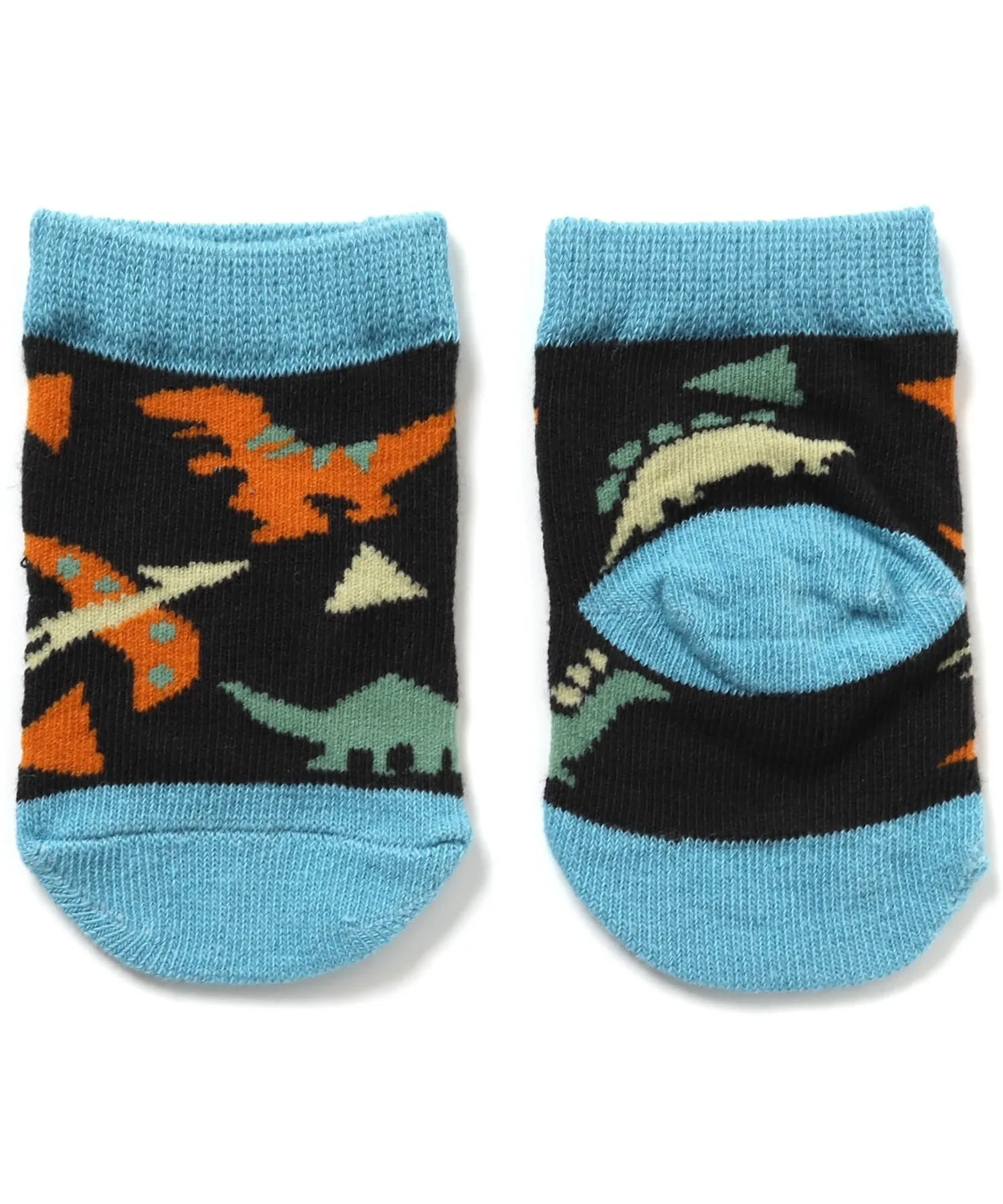 Детские носки BREEZE Textile Baby Socks динозавр темно-серый