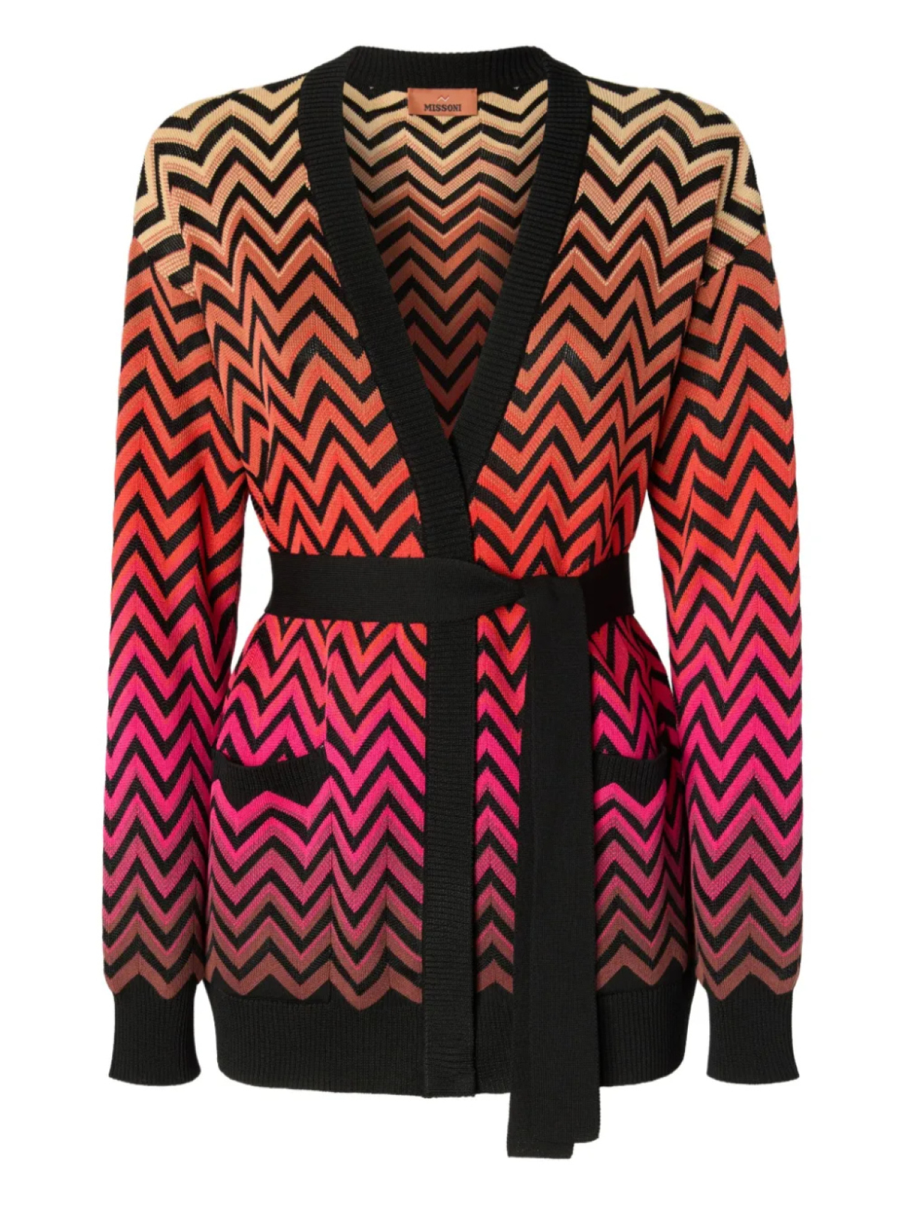 

Кардиган с шевронным узором Missoni, черный