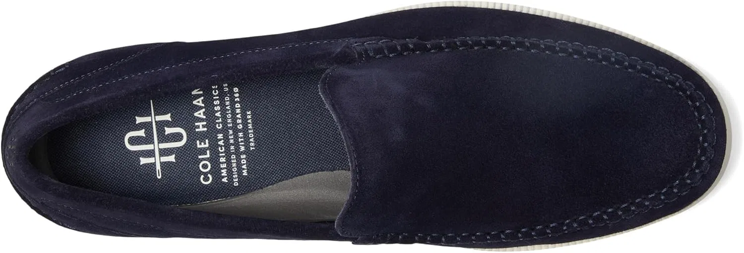 Лоферы мужские Cole Hahn, Midnight Moon Suede/Ivory Cole Haan — фото 2