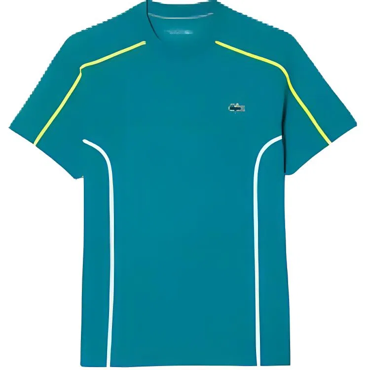 Футболка теннисная LACOSTE Jadeite Blue