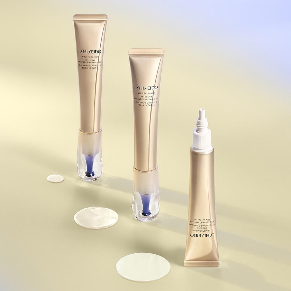 Сыворотка для глаз vital perfection intensive wrinklespot treatment Shiseido, объем 20 мл — фото 3
