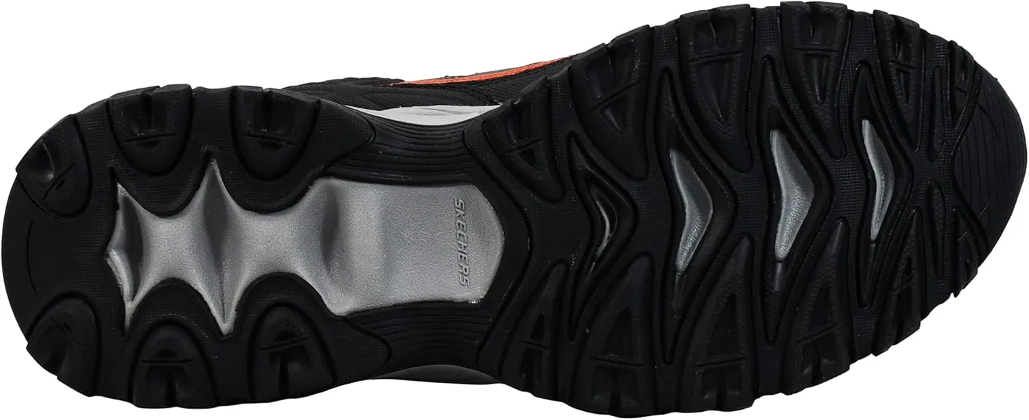 Кроссовки для ходьбы Skechers Black/Orange — фото 4