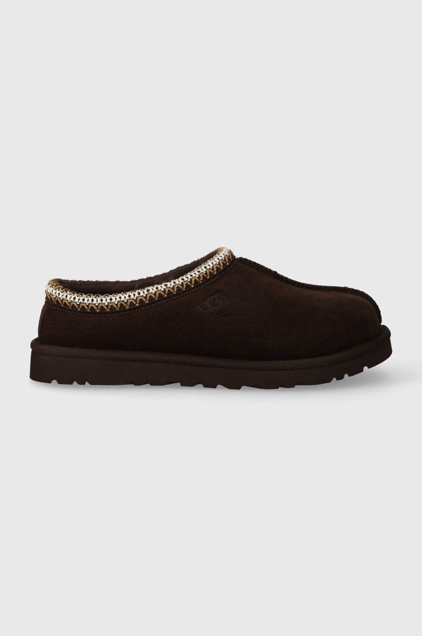 

Замшевые тапочки UGG Tasman, коричневый