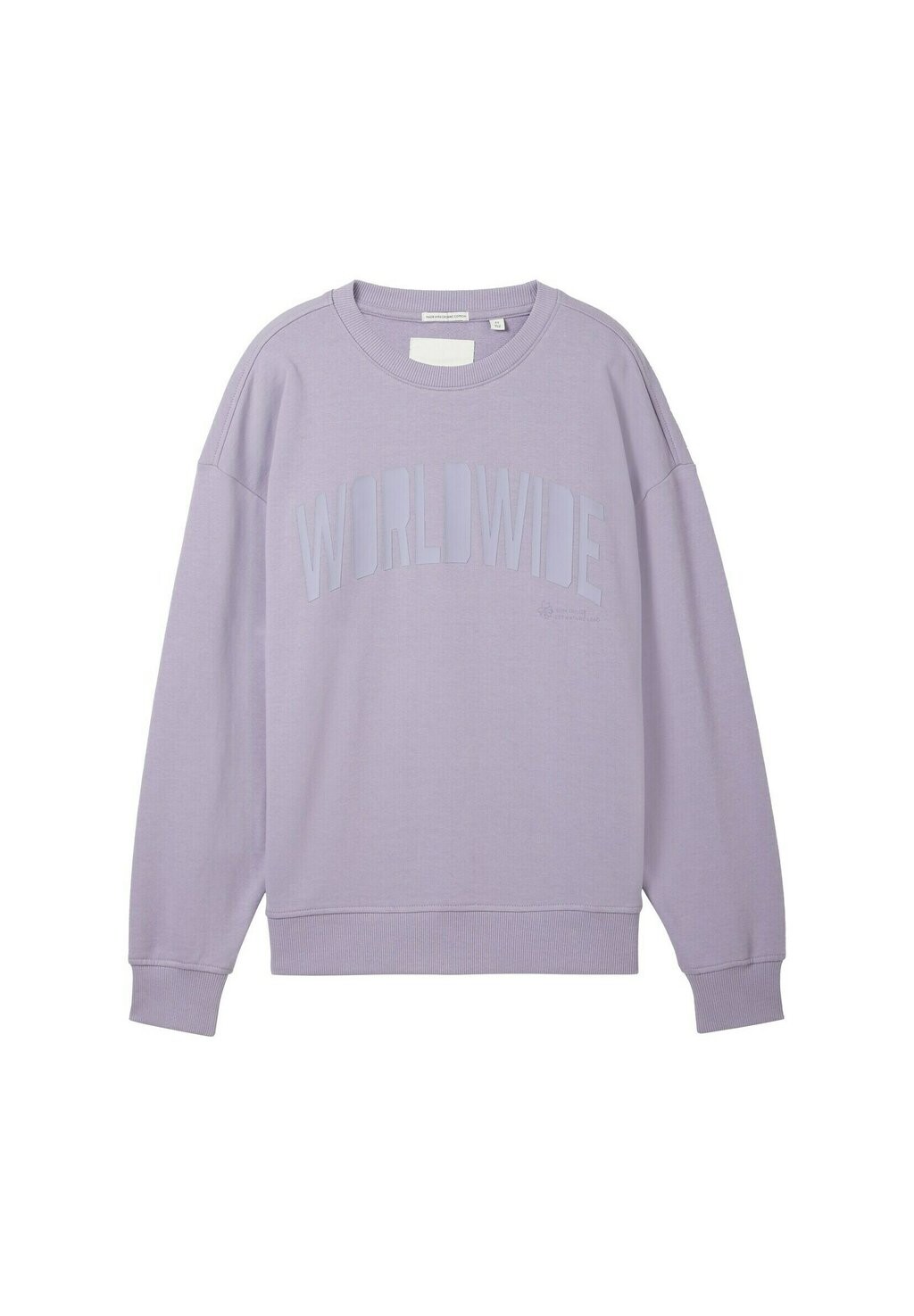 

Свитшот TOM TAILOR, цвет dusty purple