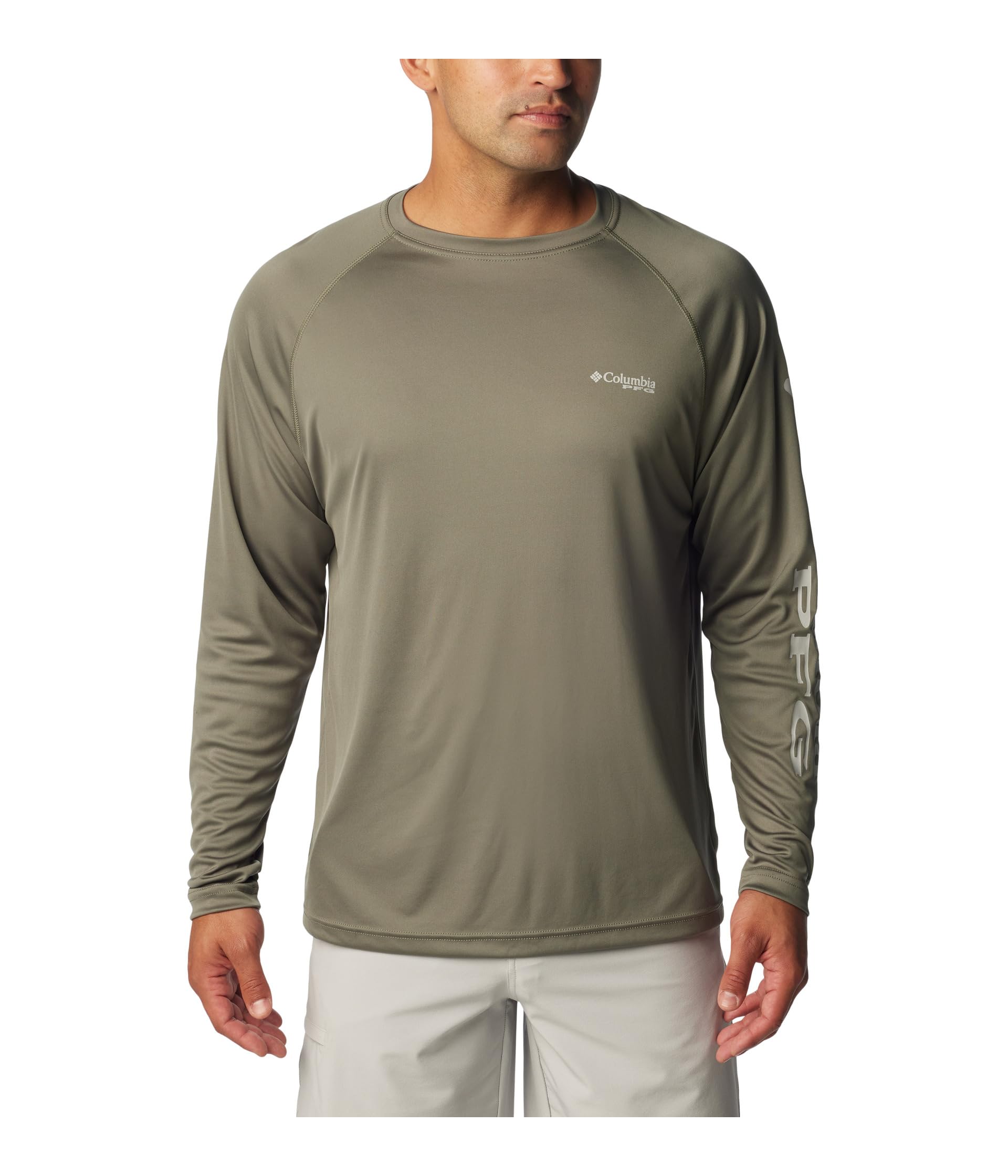 

Рубашка Columbia Terminal Tackle L/S Shirt, Cypress/Cool Grey Logo