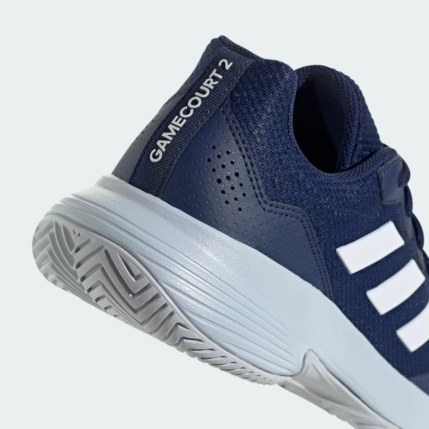 Мужские теннисные кроссовки Gamecourt 2.0 adidas, темно-синий — фото 4