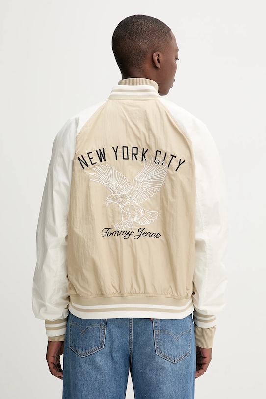 

Куртка-бомбер Tommy Jeans, бежевый