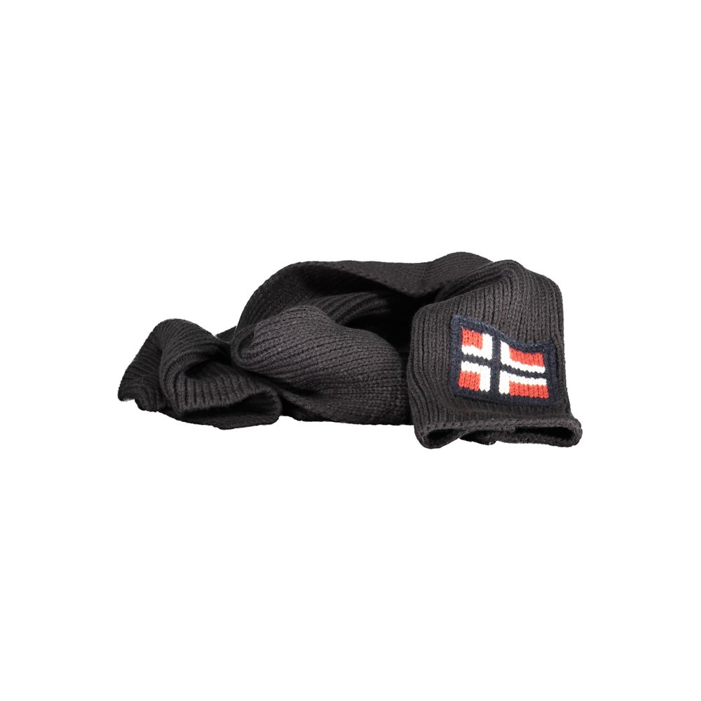 

Черный акриловый шарф Geographical Norway