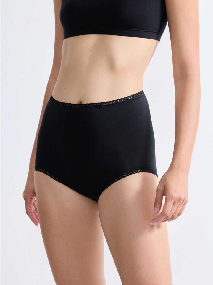 

Sloggi Трусики-макси Everyday Maxi черного цвета