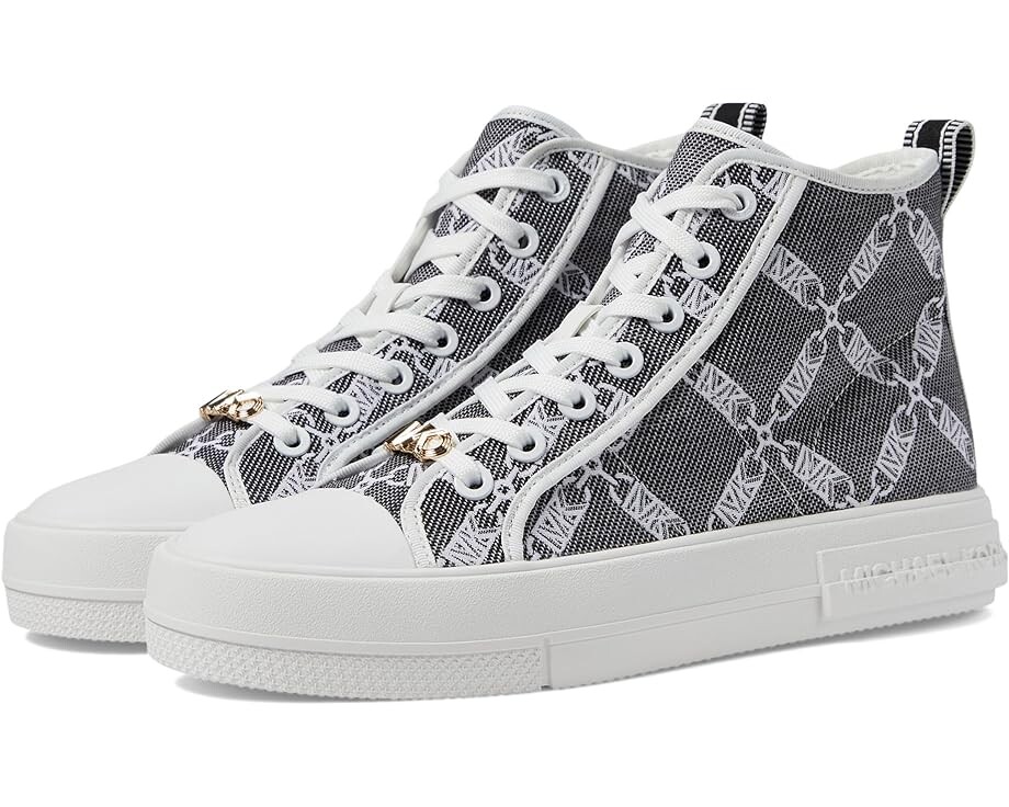 

Кроссовки MICHAEL Michael Kors Evy High Top, цвет Black/Optic White