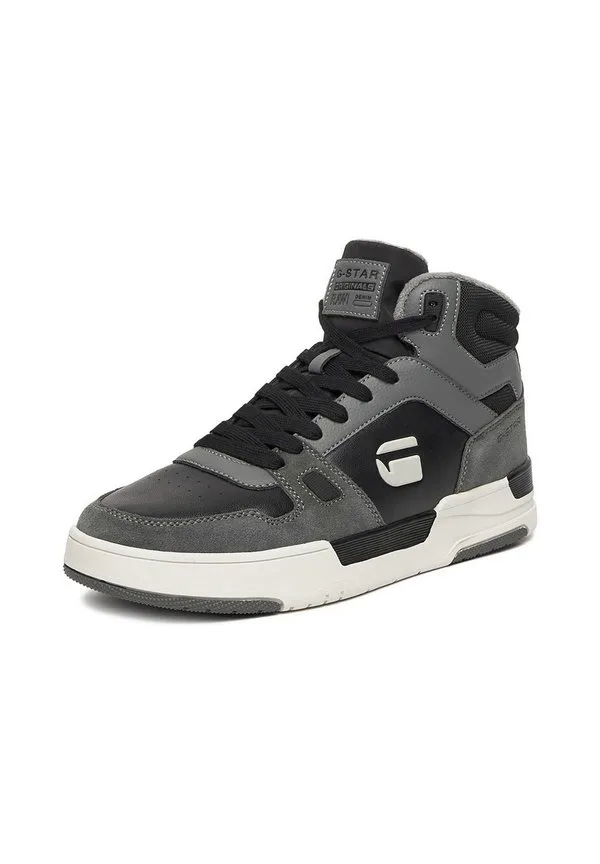 Высокие кроссовки G-Star, Black Gray — фото 2