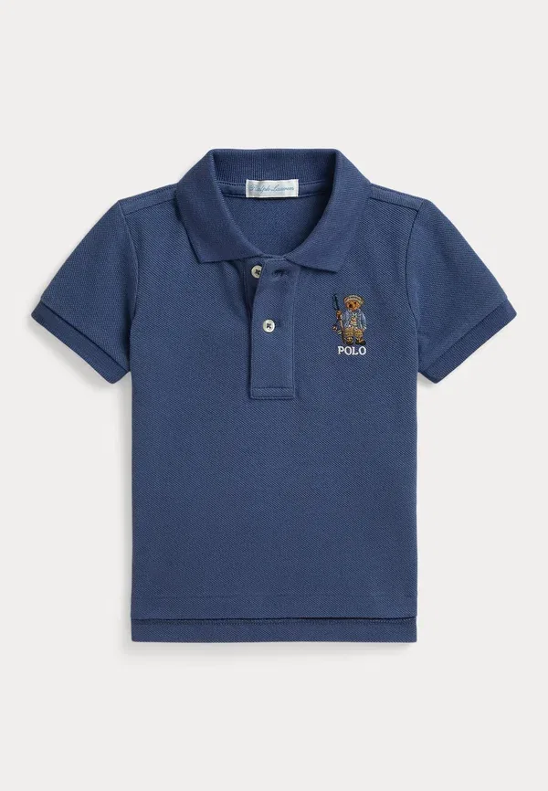 Поло Polo Ralph Lauren Polo bear cotton mesh, старо-королевский синий