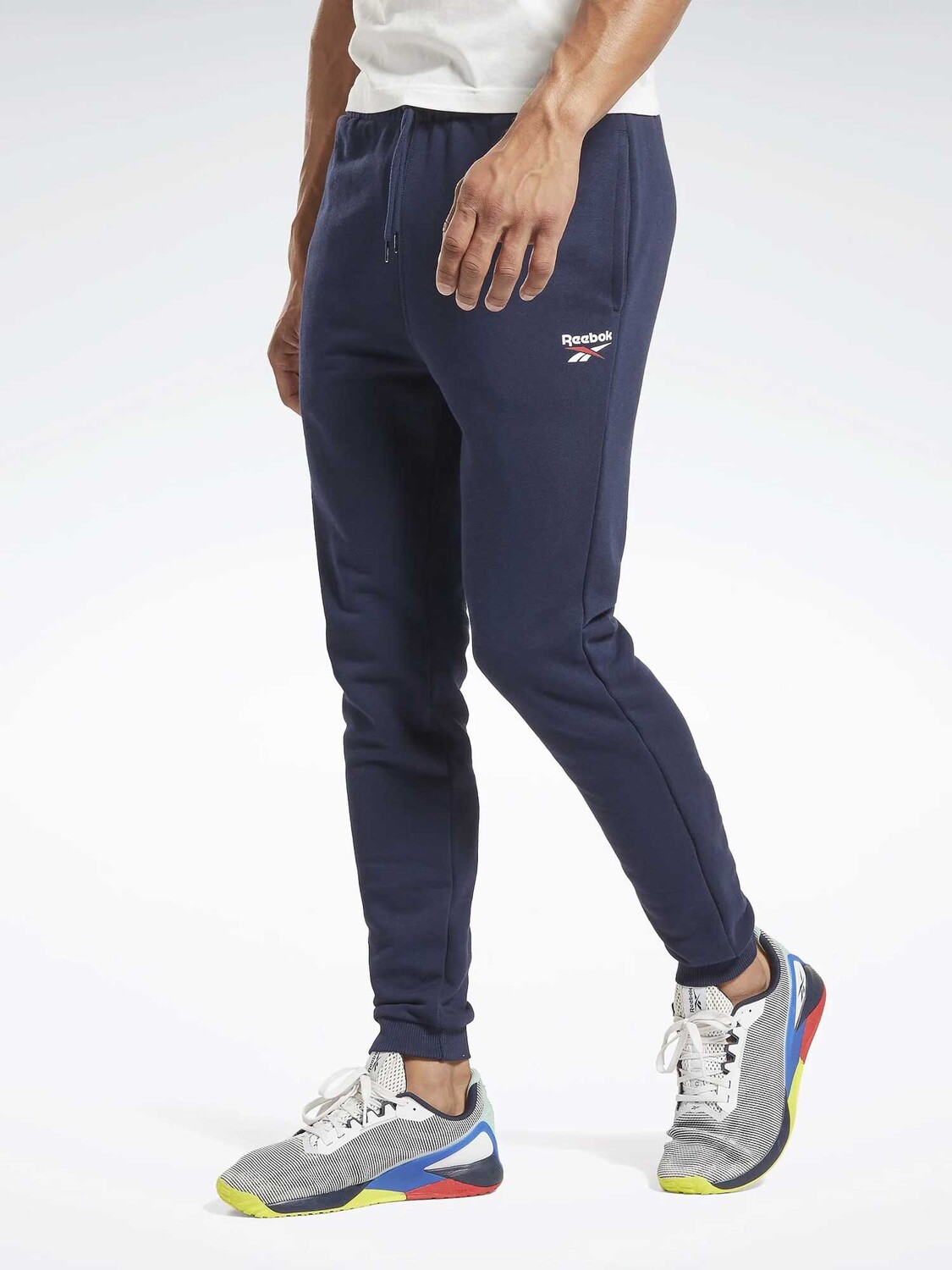 

Спортивные брюки Reebok RI FT LEFT LEG JOGGER, черный