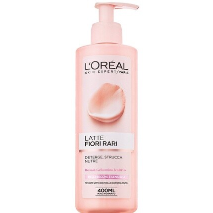 

Молочко для снятия макияжа L'Oreal Paris Fiori Rari, 400 мл, Серый, Молочко для снятия макияжа L'Oreal Paris Fiori Rari, 400 мл