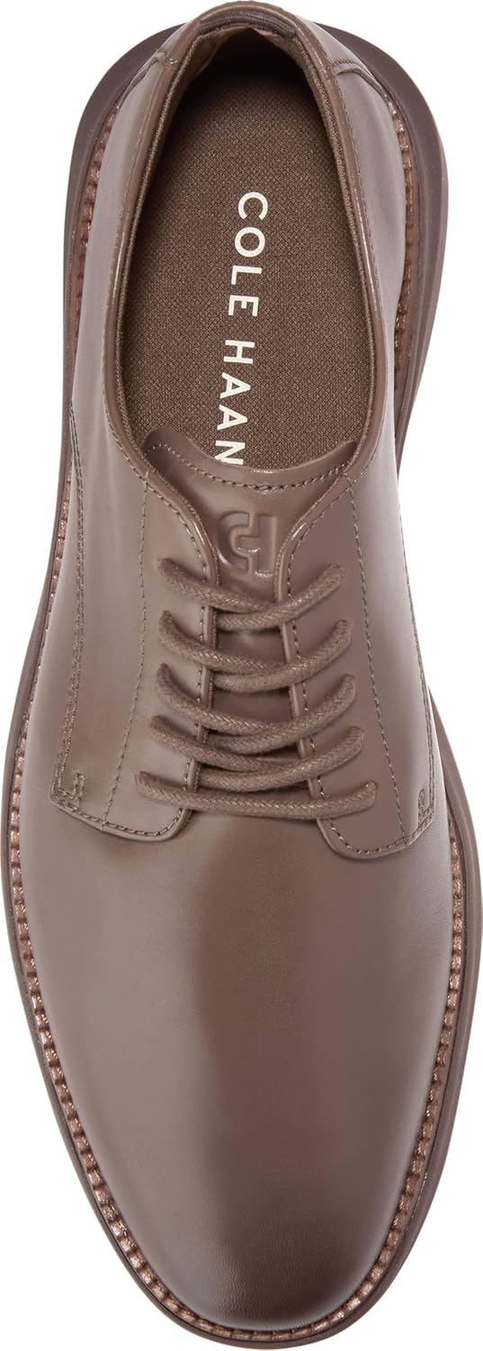 Мужские туфли Cole Haan Grand Shadowlite с гладким носком, Truffle/Dark Natural — фото 3