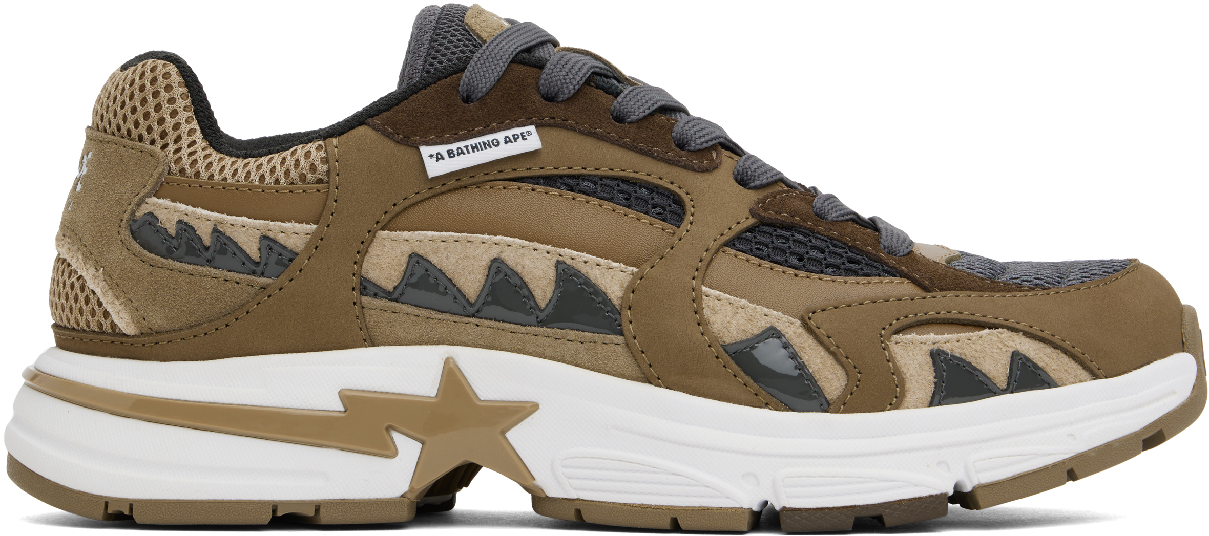 

Кроссовки разноцветные Shark STA #2 BAPE