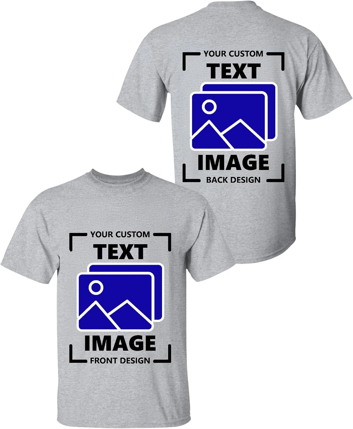

Gildan Custom T-Shirts — персонализированная футболка с текстом, логотипом или изображением