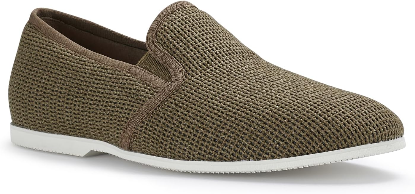 

Мужские слипоны Ferro Aldo, Плетеные эспадрильи и классические модели, Повседневная и официальная обувь, хаки