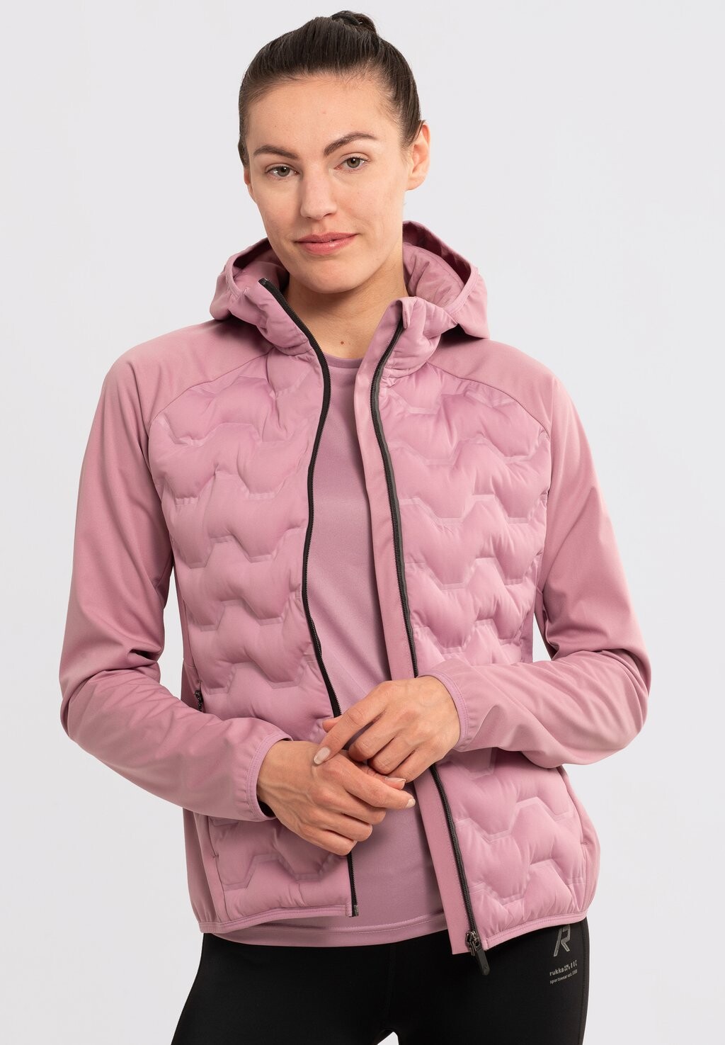 

Куртка из мягкой ткани MELTA HOOD Rukka, розовый