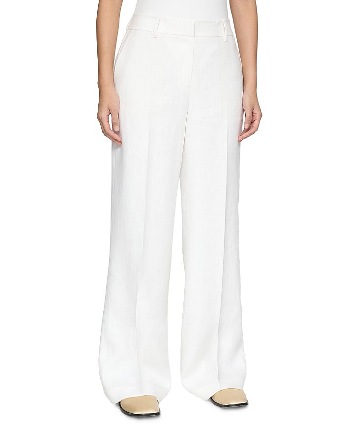 

Широкие брюки Sullivan Lafayette 148 New York, белый