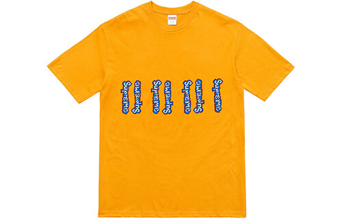 

Футболка унисекс Supreme, желтый