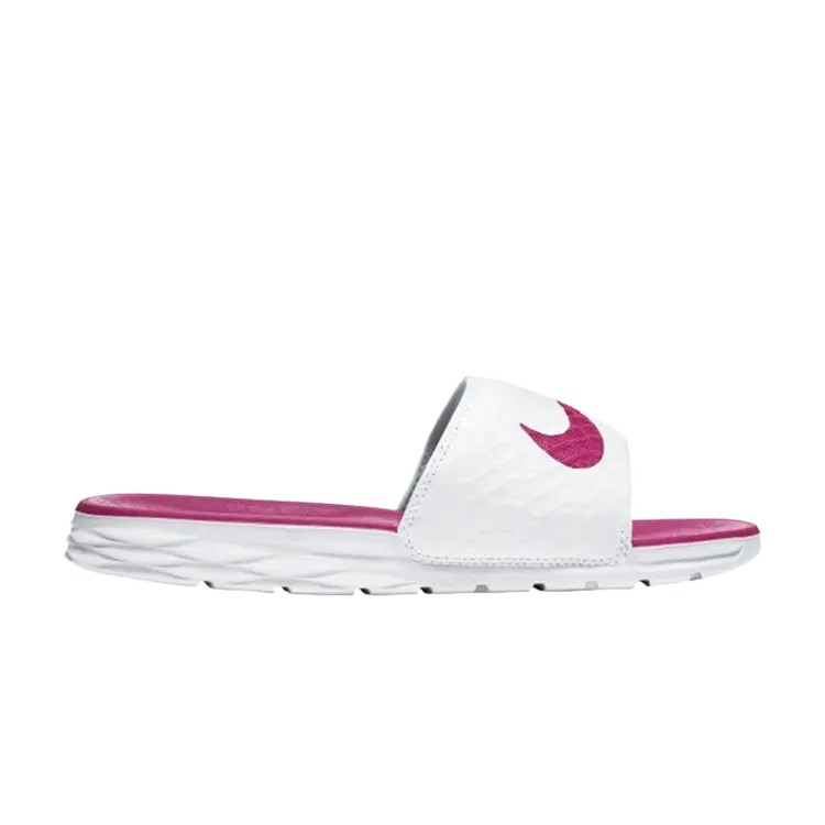 

Кроссовки Nike Wmns Benassi Solarsoft Slide 2 'White Fireberry', белый