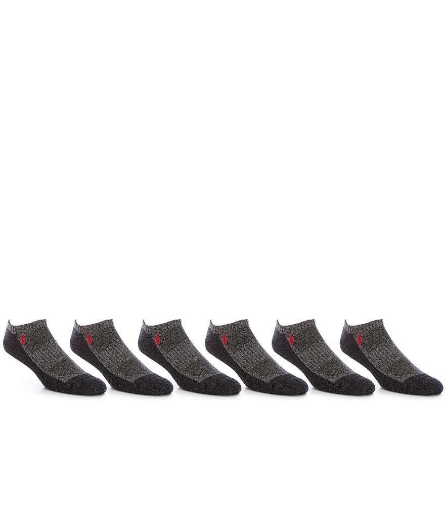 

Polo Ralph Lauren Pepper Twist, низкие носки (6 шт.), серый