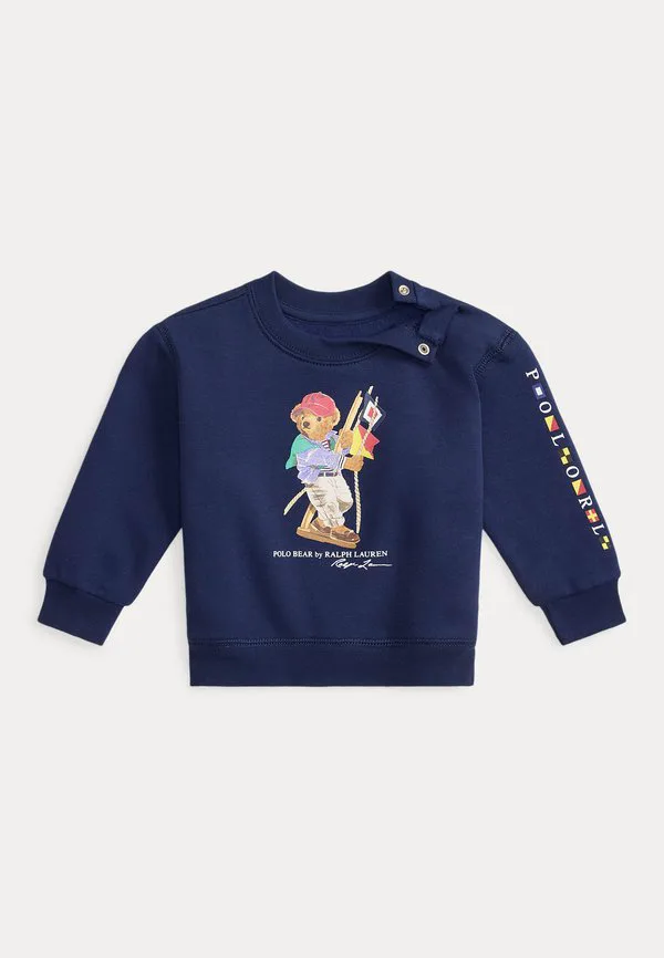 Флисовая толстовка polo bear, размер 02y. Polo Ralph Lauren, Bear Newport Navy