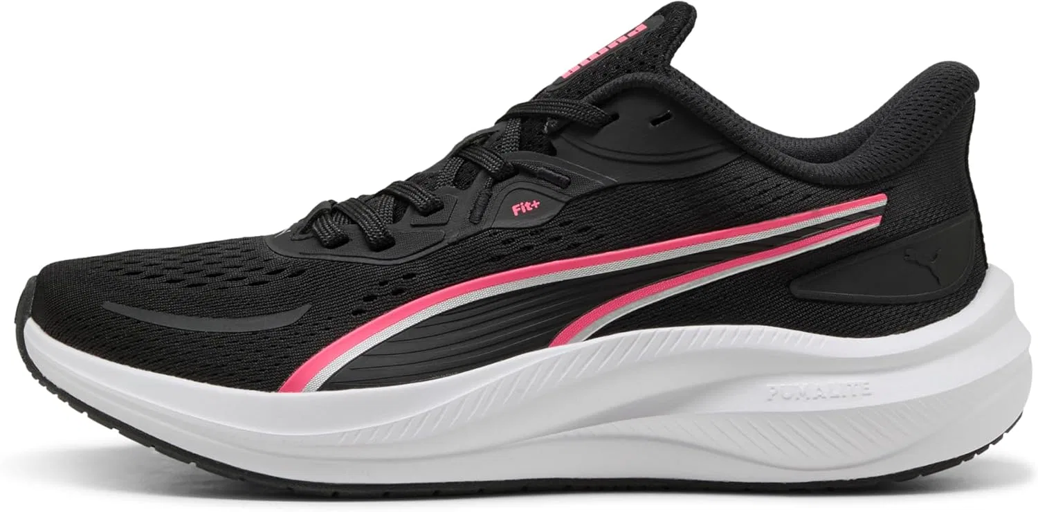 Кроссовки для бега по улицам PUMA Skyrocket Lite Unisex, 2 Black Pure Pink
