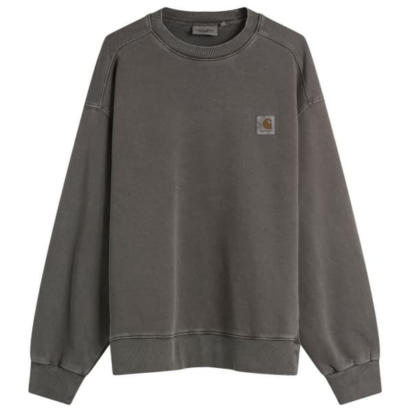 

Толстовка Нельсона Carhartt Wip, цвет graphite