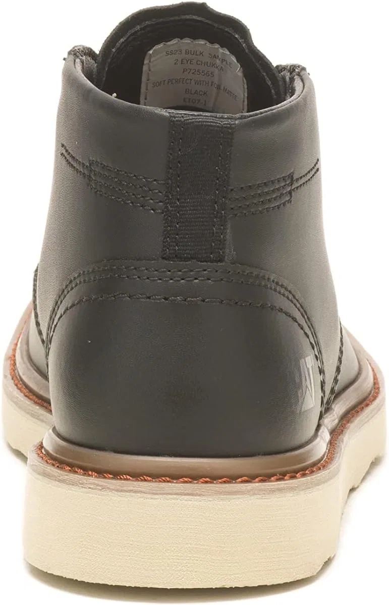 Мужские модные ботинки CAT Tell Chukka, Black — фото 3
