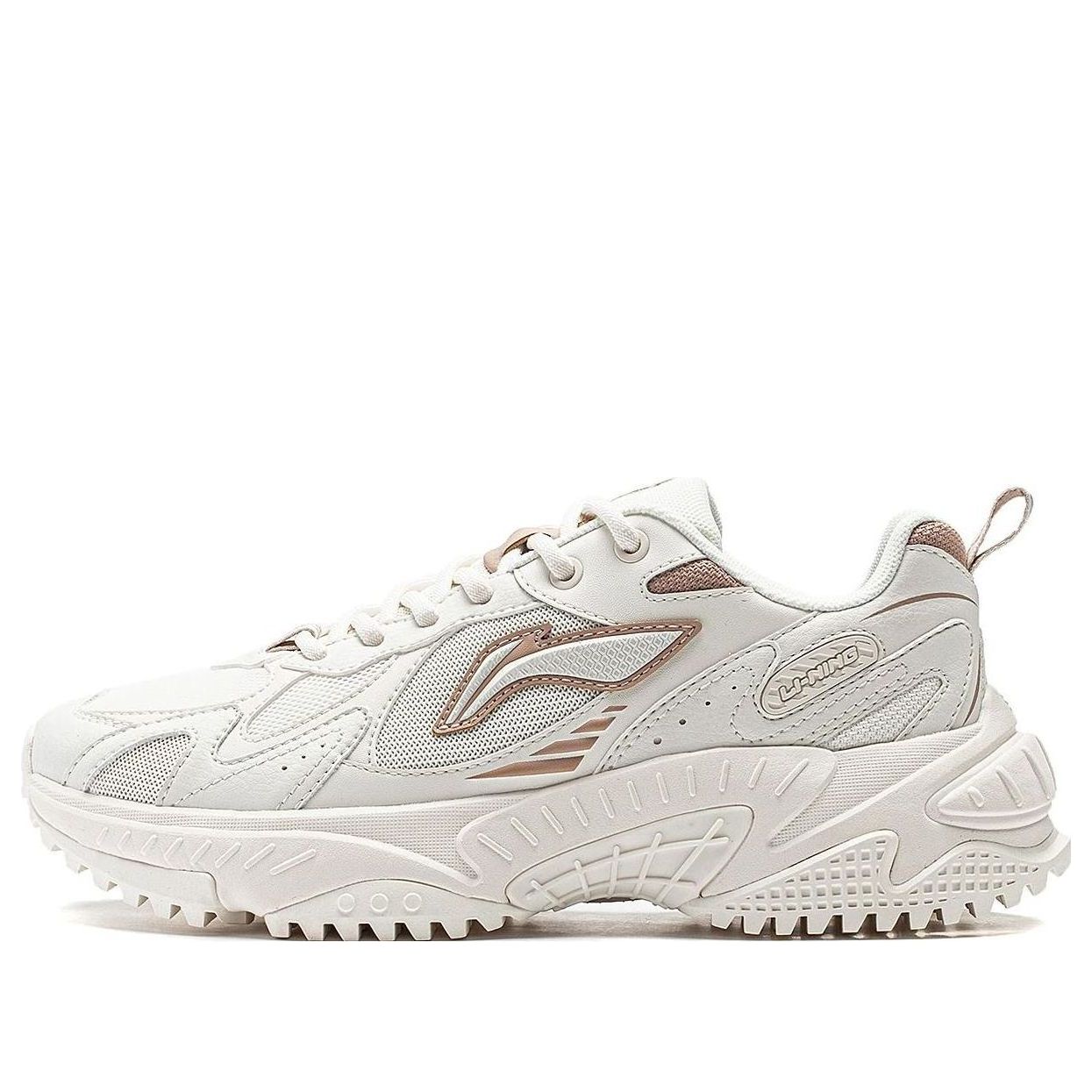 Кроссовки (WMNS) Li-Ning Qixing 2.0 'White Brown'